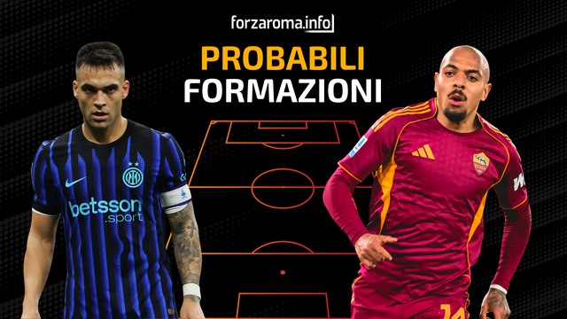 Inter-Roma, le probabili formazioni: riecco Soulé, Tsimikas in pole su Rensch