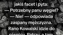 Zbędne rzeczy #okno #kowalski #facet #węgiel #funnyvideo