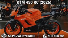 2026 KTM 450 RC: Hightech-Fahrwerk und moderne Ausstattung
