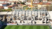 Stadio, il punto sui lavori: finito lo “scheletro” della Fiesole