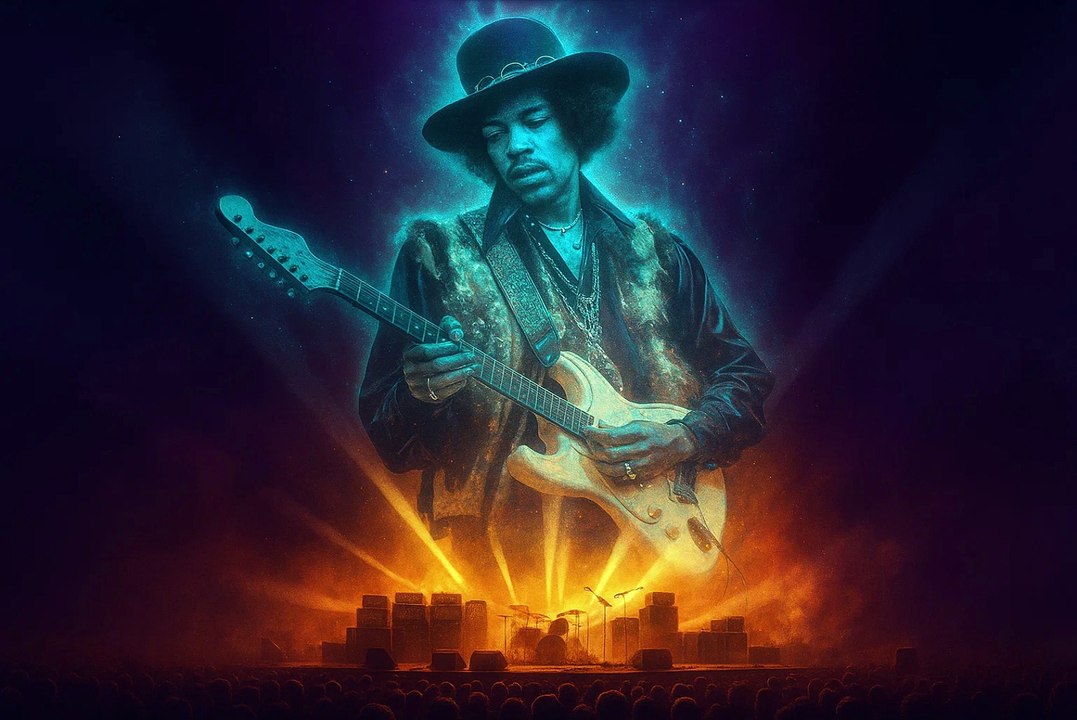 Jimi Hendrix Style | Soulful Psychedelic Rock Instrumental