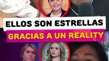 Famosos que son las estrellas que son hoy en día gracias a un reality