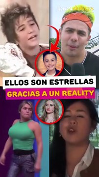 Famosos que son las estrellas que son hoy en día gracias a un reality