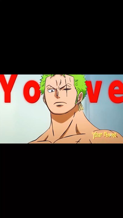 Roronoa zoro