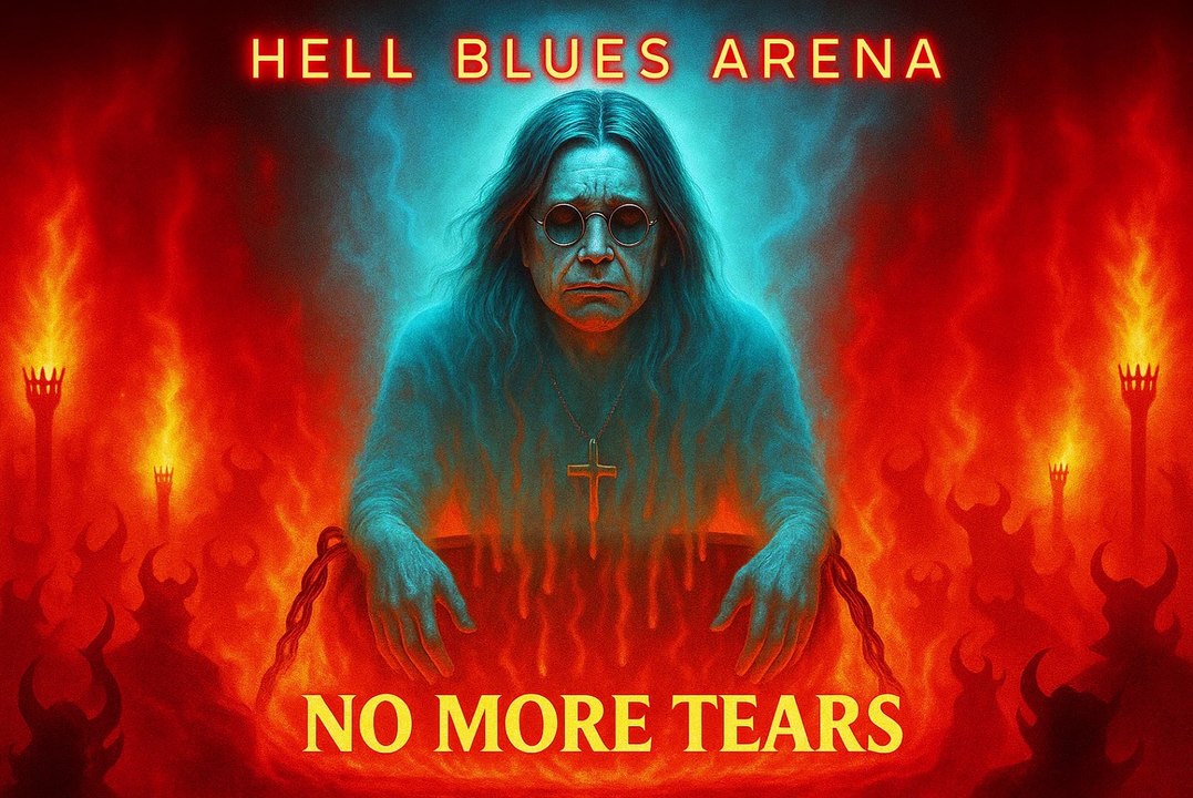 Ozzy Osbourne Style | Dark Blues Rock Instrumental