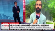 Celso Sabino anuncia pré-candidatura ao Senado pelo Pará