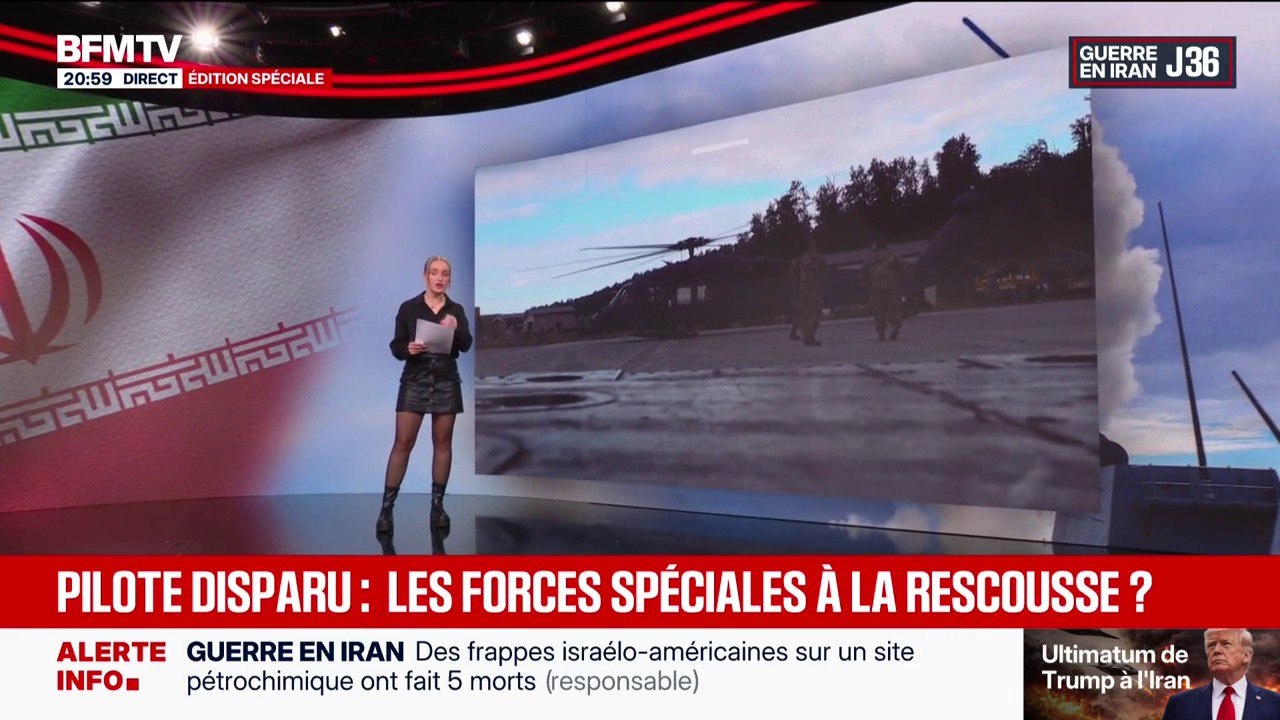 Pilote américain disparu en Iran: retour sur les unités d'élite qui sont déployées pour des missions de sauvetage