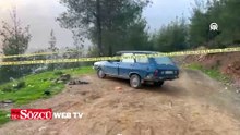 Ormanlıkta araç içerisinde ölü bulundu