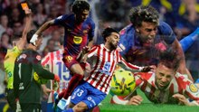 Polémica histórica en el Atlético-Barcelona: ¿fuera de juego, penalti, roja directa?