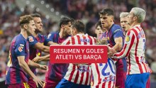 Resumen y goles del Atlético vs Barcelona de LaLiga