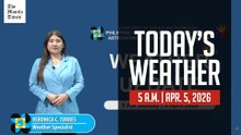 Today's Weather, 5 A.M. | Apr. 5, 2026