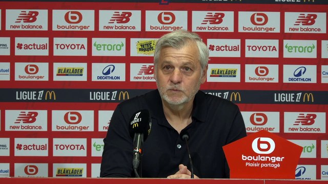 Bruno Genesio : « Notre série actuelle va faire beaucoup parler » - Foot - Ligue 1 - Lille