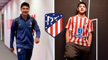 Obed Vargas es titular con el Atlético de Madrid ante Barcelona y así brilla el mexicano
