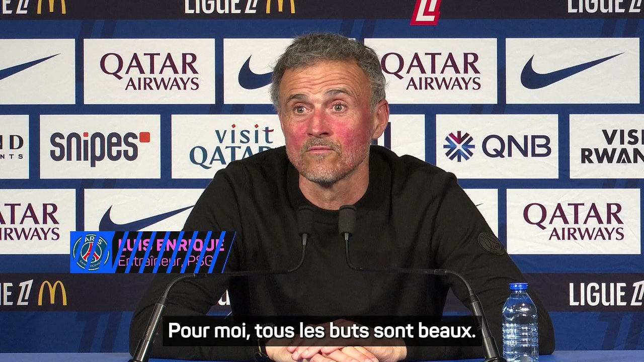 Luis Enrique : "Aujourd'hui, Ousmane a montré que c'est le Ballon d'Or"