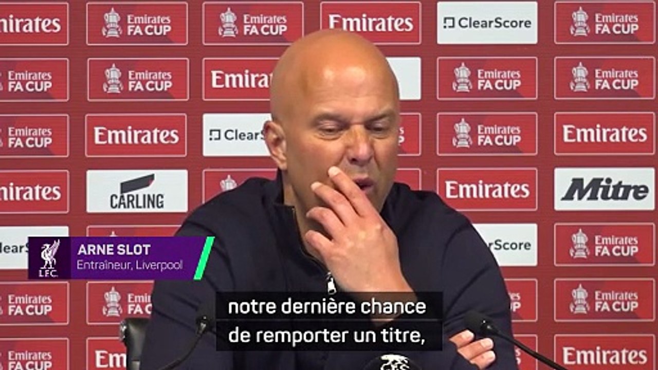 Slot fataliste avant d'affronter le PSG