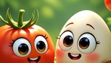 This Tomato Fell in Love with an Egg?! 😍🍅🥚