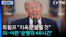 트럼프 "지옥문 열릴 것" 미·이란 '운명의 48시간' / YTN