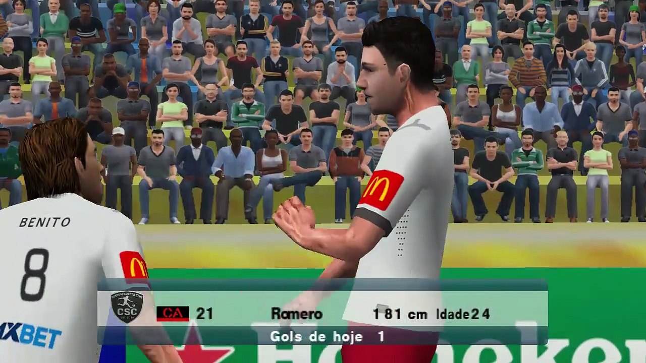 Instant Stream - PES 2026 (PPSSPP), master league simulation - Fortaleza EC vs. CSC - 2026-04-04