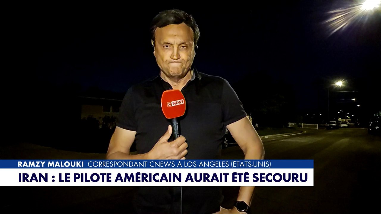 Guerre en Iran : le pilote américain aurait été secouru