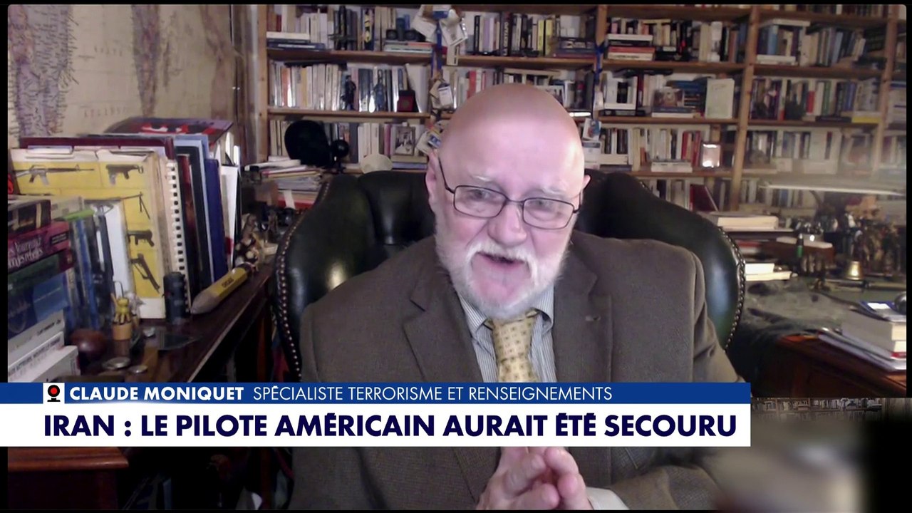 Claude Moniquet revient sur le pilote américain qui aurait été secouru