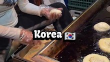 Sweetest street food in Korea. 🍯🔥🇰🇷