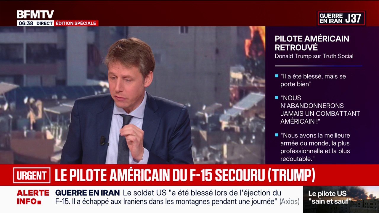 Pilote américain secouru: l'Iran affirme avoir abattu un avion américain lors des opérations de sauvetage