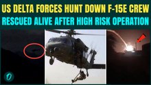 BREAKING: U.S F-15E Missing Crew Member Rescued ALIVE By U.S. Delta Forces in 36 Hrs Hunt in Iran
