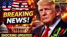 🔥 USA Breaking News Today 🇺🇸 | Big Updates & Global Impact 🌍 | Must Watch Now ⚡