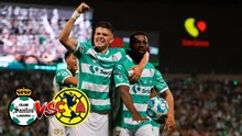 Santos Laguna rescata empate con un jugador menos ante el América gracias al gol de Cristian Dájome