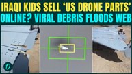 Iraqi Kids Play, Sell Fallen U.S Drone Parts On Tiktok | Viral Million-Dollar Drone Debris SHOCKS