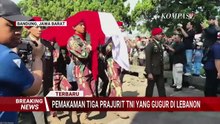 Terkini! Jenazah Mayor Anumerta Zulmi Aditya Iskandar Tiba di TMP Cikutra Bandung