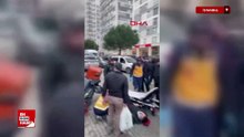 İstanbul'da trafik tartışmasında üzerine otomobil sürdüğü motokuryeyi yaraladı