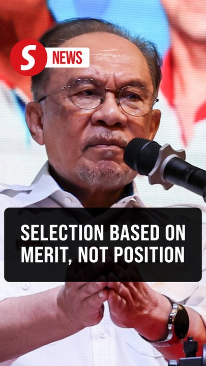 Candidate selection based on merit, not position, Anwar tells Johor PKR members