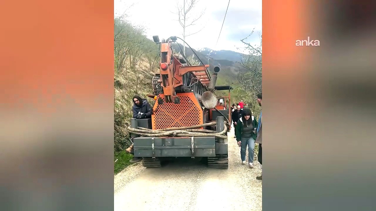 Giresun'da sondaj girişimi: Köylüler Alagöz'e geçit vermedi!