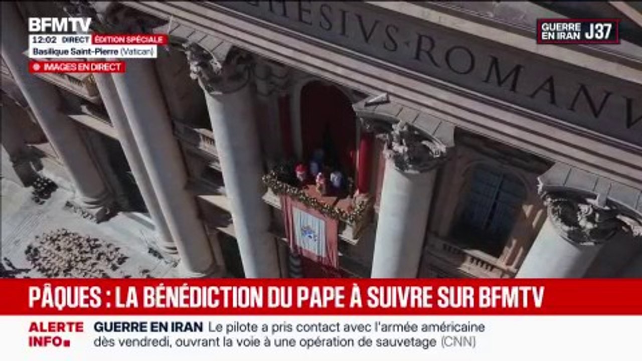 Pâques: la bénédiction du Pape Léon XIV en direct