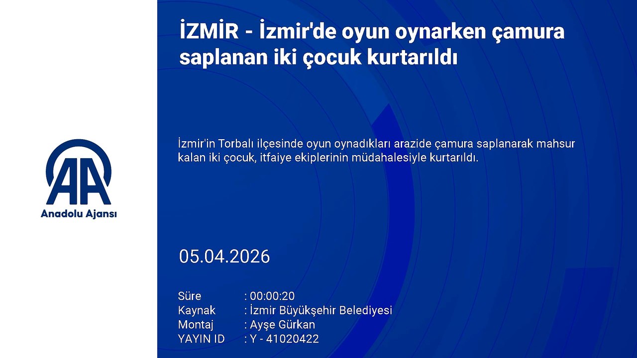 Çamura saplanan iki afacan yürekleri ağıza getirdi