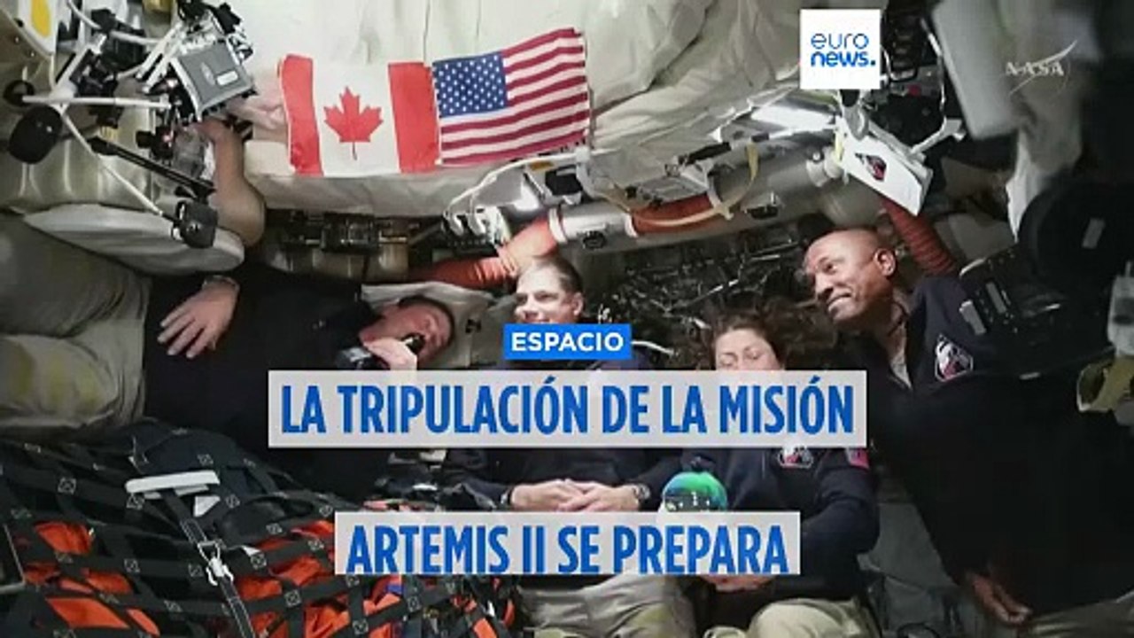 271.979 km: Los astronautas de Artemis II, en una trayectoria histórica hacia la Luna