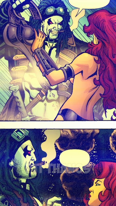 Lobo a foutu Starfire