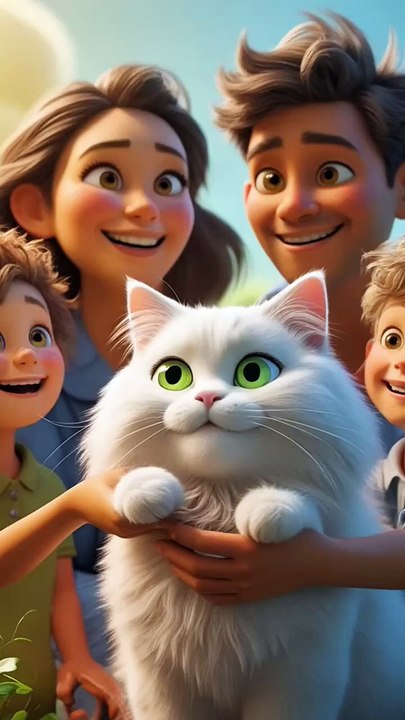 Family Pet Cat 😻🌳  Cute Animal Enjoying Picnic!