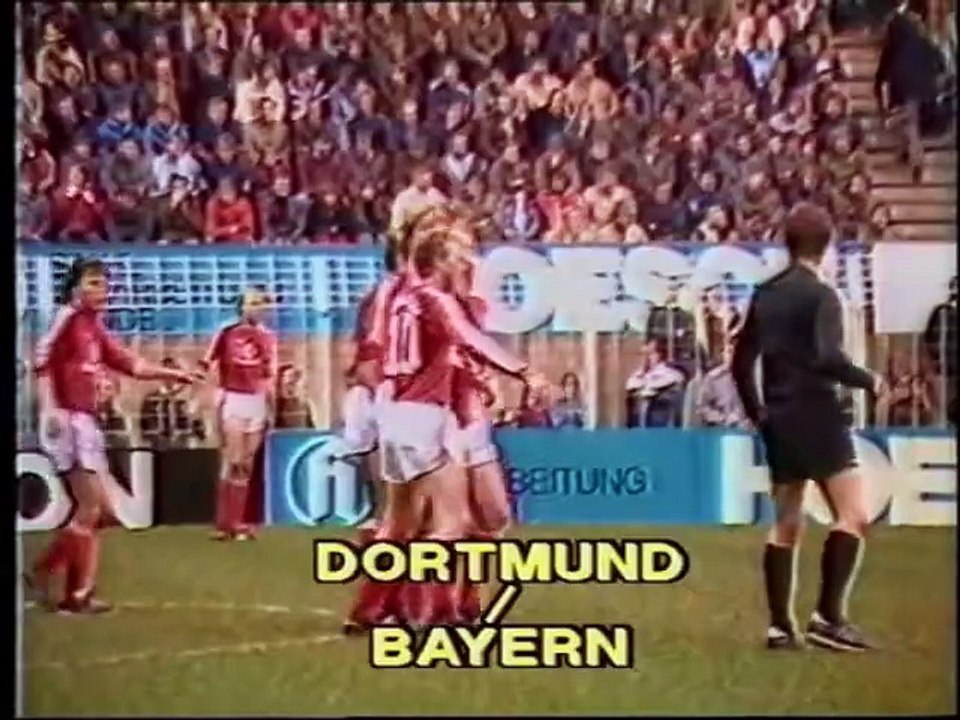 DORTMUND - BAYERN MUNICH - 1985 - SAISON 1984/1985 -