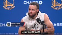 Curry adjusting to 'new normal' on injury return