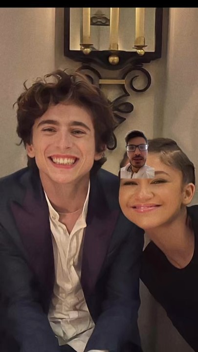 ZENDAYA GHOST TIMOTHÉE CHALAMET