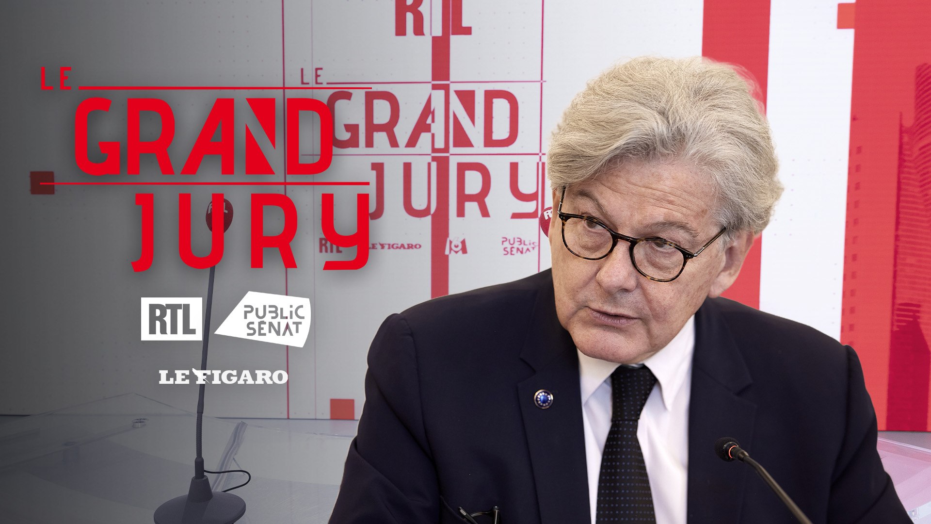 Thierry Breton, invité du Grand Jury