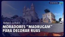 Fé, arte e entusiasmo para fazer os tapetes devocionais nas ruas de cidades