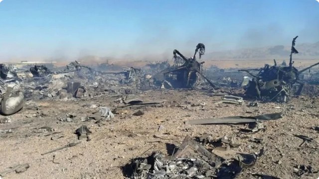 İran, düşürdüğü ABD uçağının görüntülerini paylaştı