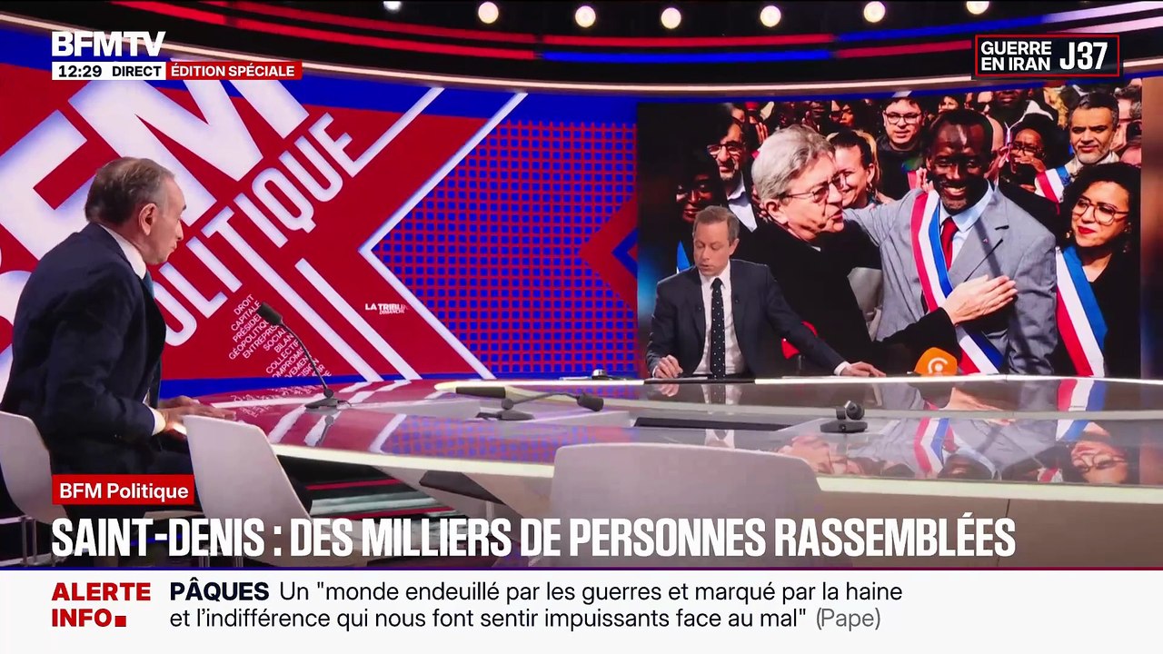 Passe d'armes sur BFM TV entre Eric Zemmour et le présentateur à propos de Bally Bagayoko : A-t-il dit que la ville Saint-Denis était "la ville des Noirs" ?