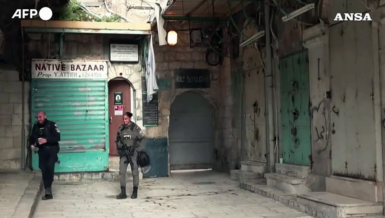 Pasqua anomala a Gerusalemme, S. Sepolcro chiuso per le restrizioni di guerra