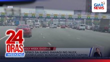 Trapiko sa ilang bahagi ng NLEX, nagsimulang bumigat bandang hapon | 24 Oras Weekend