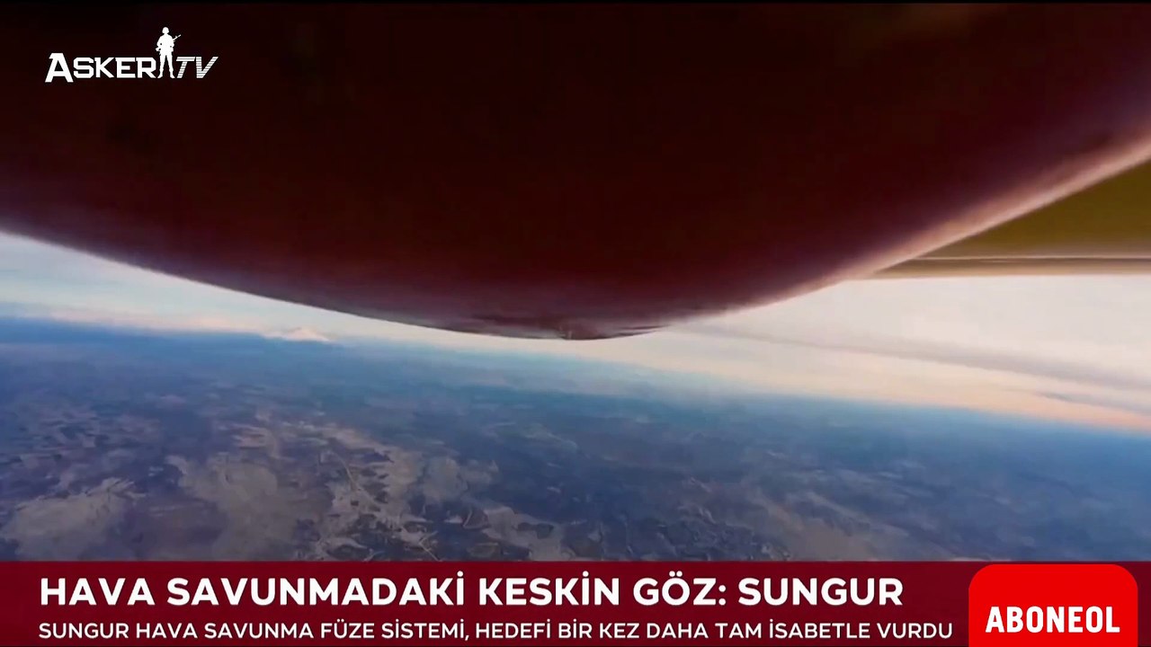 Türkiye’den Gökyüzüne Güçlü Mesaj: SUNGUR Hava Savunma Sistemi Test Atışını Başarıyla Tamamladı