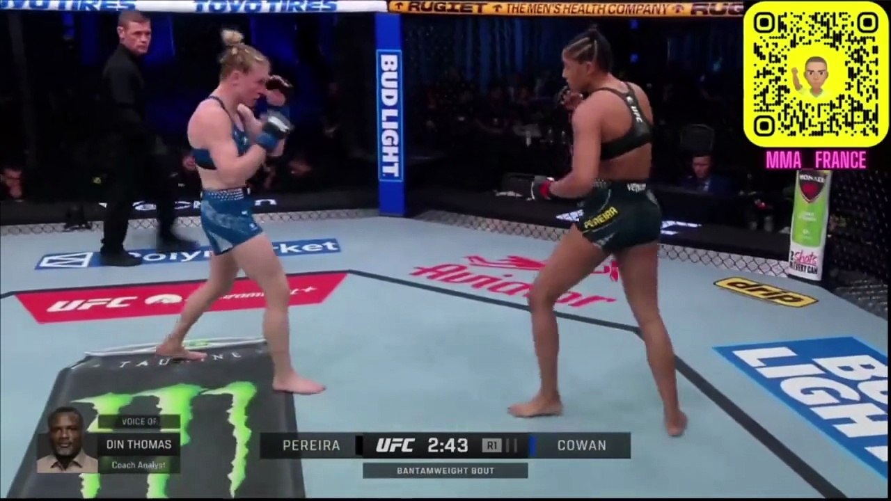 Alice Pereira vs Hailey Cowan - full fight